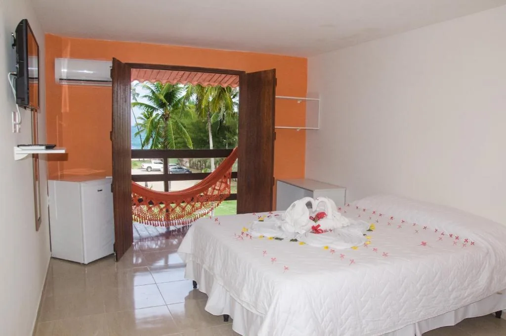 Pousada Maraoka - Quarto com Vista Frontal do Mar e Varanda