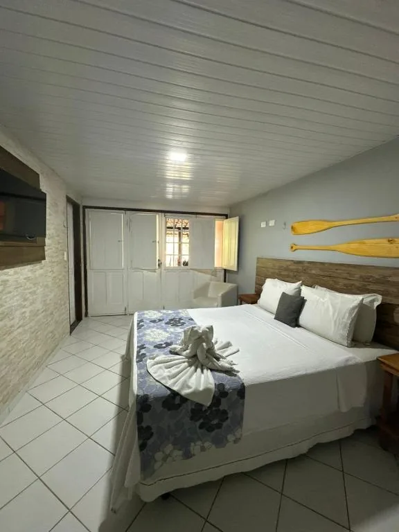 Pousada Maraoka - Quarto Duplo - Acesso para Hóspedes com Mobilidade Reduzida